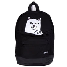 Load image into Gallery viewer, Lord Nermal Velcro Hands Backpack (Black)